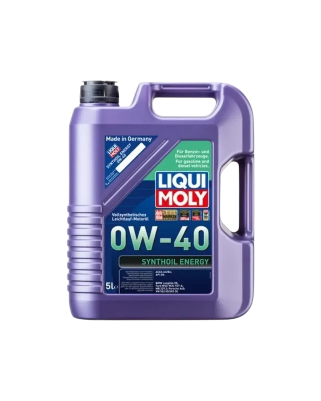 ACEITE LIQUI MOLY SYNTHOIL ENERGY 0W-40 GALÓN