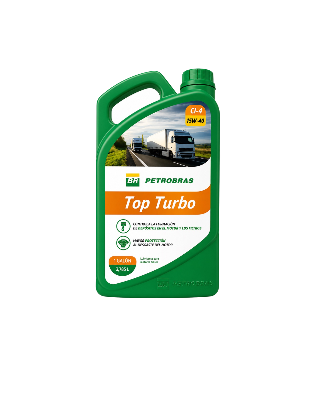 ACEITE PETROBRAS TOP TURBO 15W-40 CI-4 GALÓN