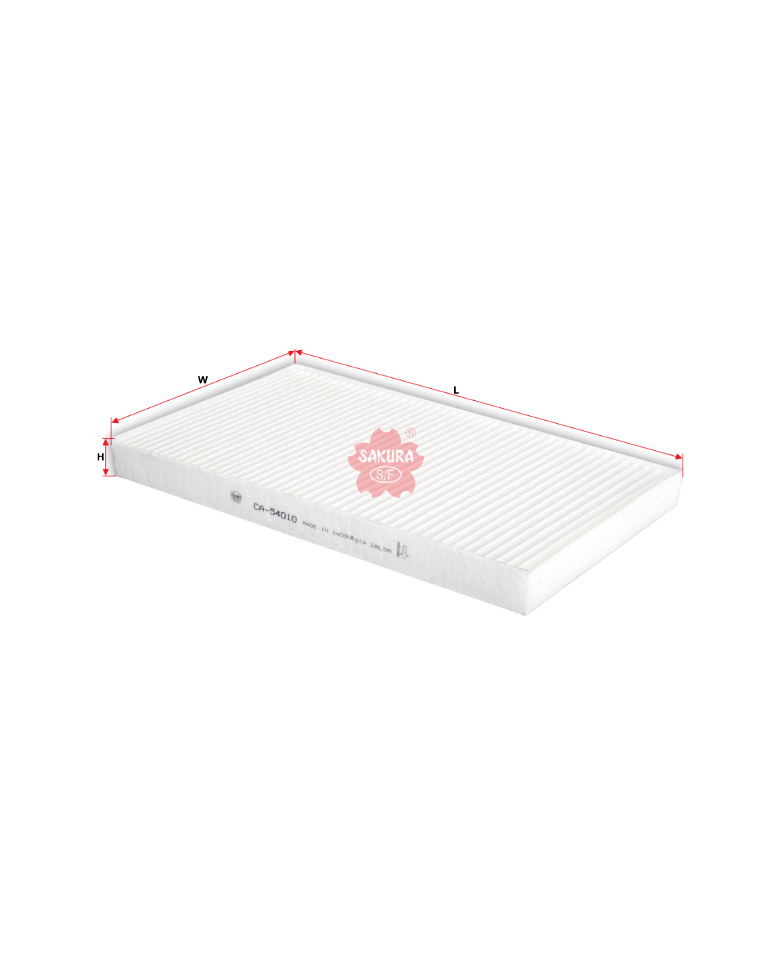 FILTRO DE AIRE ACONDICIONADO SAKURA CA54010