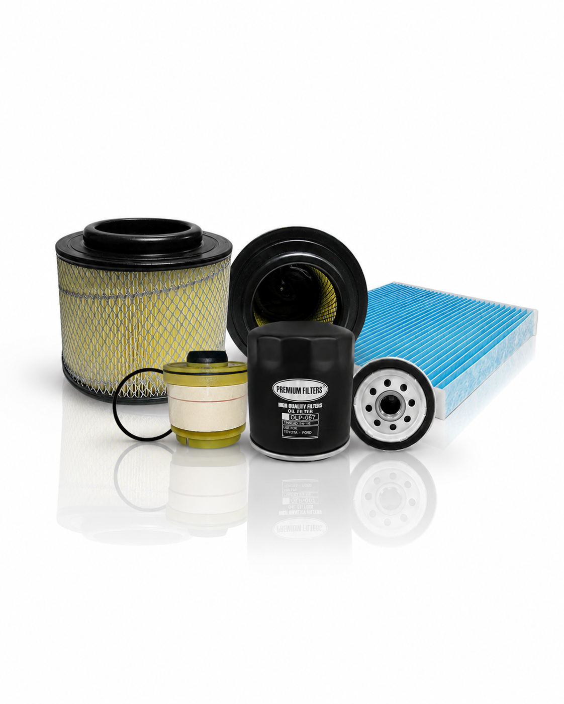KIT FILTRACIÓN TOYOTA HILUX 2.5 DIÉSEL AÑO 2006 AL 2016