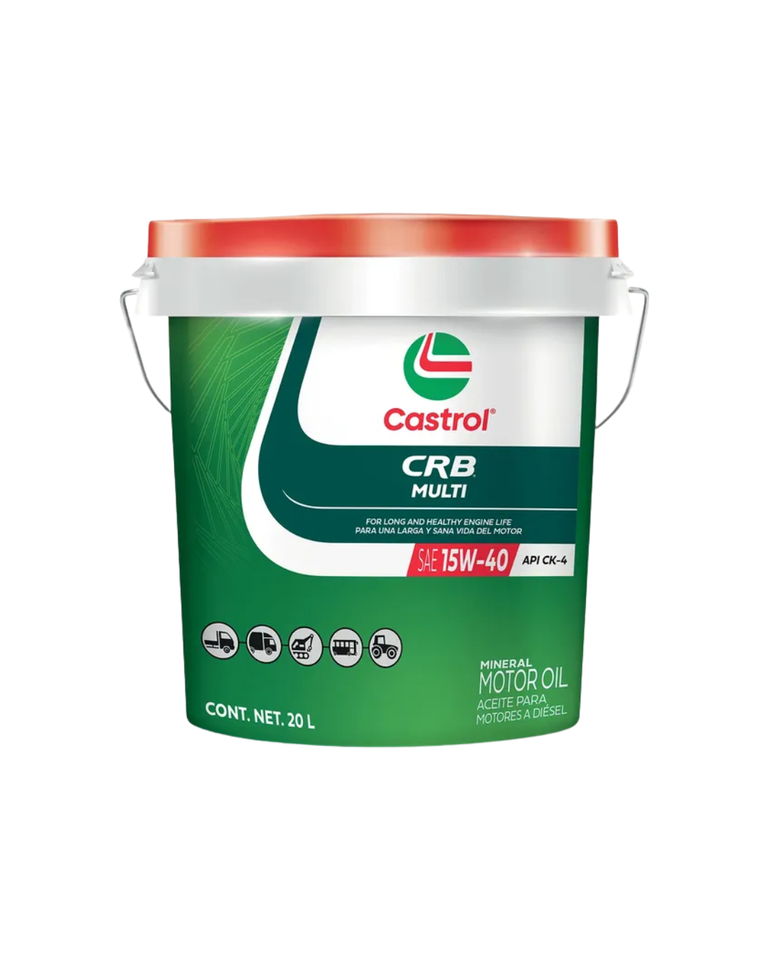 ACEITE CASTROL CRB 15W-40 CK-4 GARRAFA