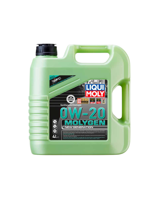 ACEITE LIQUI MOLY MOLYGEN NEW GENERATION 0W-20 GALÓN