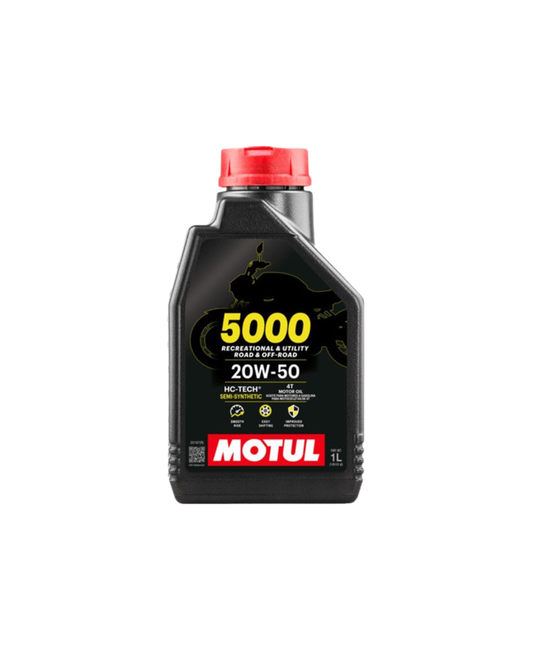 ACEITE MOTUL 5000 20W-50 4T – CUARTO