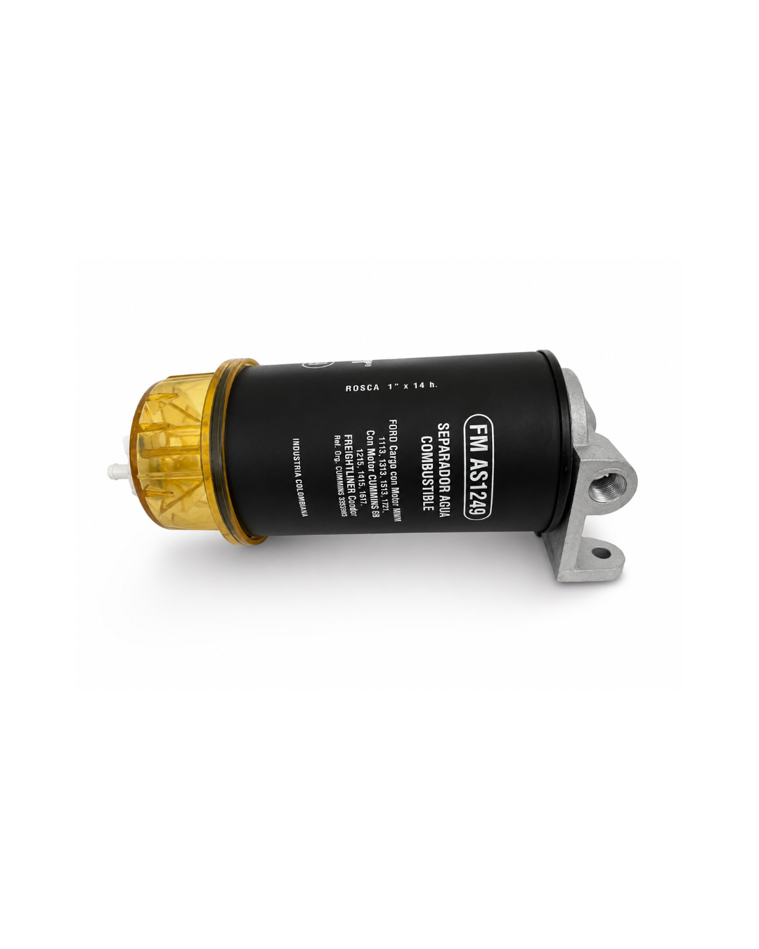 TRAMPA DE COMBUSTIBLE MASTER FM AS1249 CON BASE, FILTRO Y VASO
