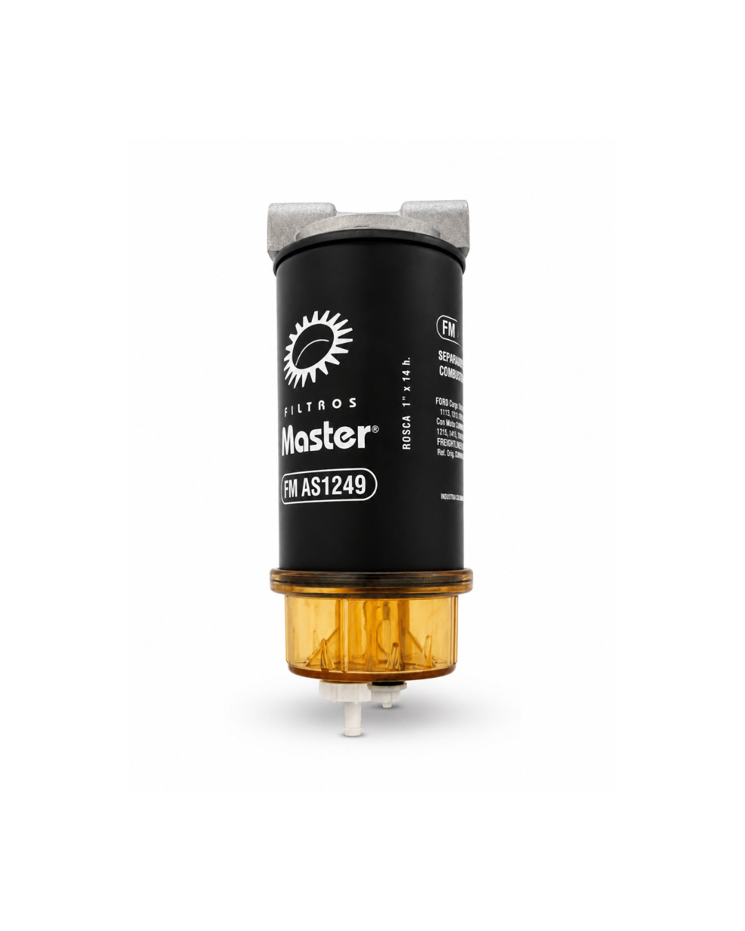 TRAMPA DE COMBUSTIBLE MASTER FM AS1249 CON BASE, FILTRO Y VASO